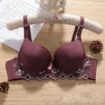 thumbnail image 3 of Hfnxid Women Bras Under $ 5.00,Women's Daily Adjustable Underwear Gathered Thin Bra Without Steel Ring, 3 of 3
