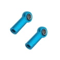 thumbnail image 2 of Ounissouiy 2x aleación M3 junta de extremo de varilla de enlace 3MM agujero de cabeza de bola L 4,5 MM para RC coche camión accesorio pieza de Kits de construcción modelo Azul, 2 of 6