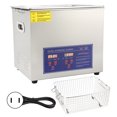 thumbnail image 1 of Lavadora Ultrasónica Limpiador Ultrasónico Ps-40a Limpiador Ultrasónico De Acero Inoxidable Con Temporizador Calentador 10L Equipo Industrial PS-40AUS Enchufe 110V ANGGREK IA1011, 1 of 8