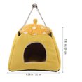 thumbnail image 2 of Houderco Accesorio Para Hámster Amarillo Con Y Estructura Para Jaulas Pequeñas, 2 of 6