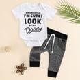 thumbnail image 2 of Gibobby Baby Clothes Unisex Baby Boy 3 6 9 12 18 Months Newborn Onesies Long Sleeve Round Neck Button Infant Romper Cute Warm Soft Romper(3-6 Months,White), 2 of 9