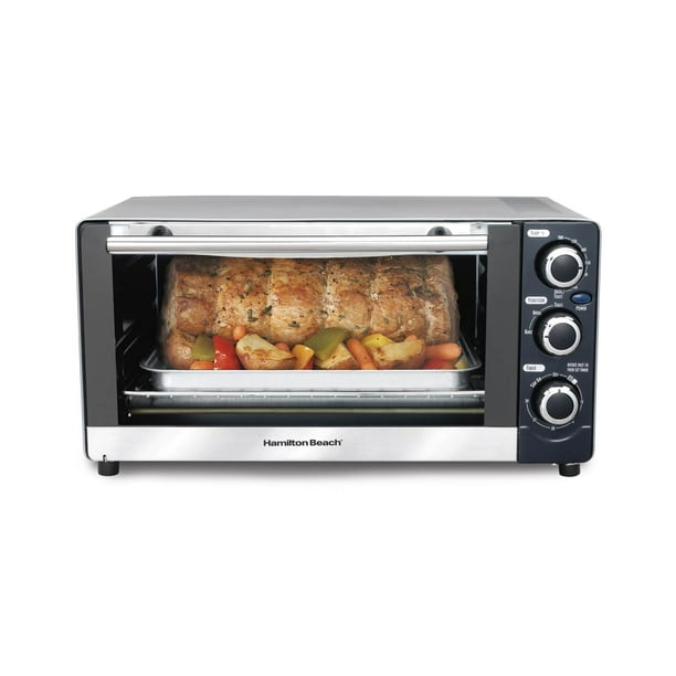 Hamilton Beach 31409 6Slice Countertop Toaster Oven, Nonstick with
