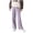 E123-Purple, variant on hengsof Girls High Waist Lounge Pants for 5-15 Years Straight Leg Athletic Wide Leg Pants with Side Pockets Yoga Dance Comfort Pants