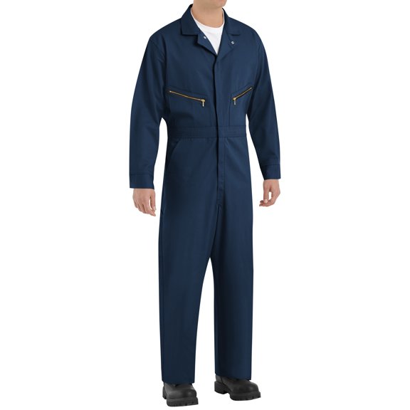 Red Kap Men's Zip-Front Cotton Coverall