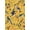 Yellow, Pattern 1, variant on ODIKA 4'x6' Yellow Vibrant Avian Paradise Garden Washable Area Rug Elegant Floral and Bird Motifs with Lush Foliage for Dorm Room, Small Living Stain Resistant Low Profile, Easy Care