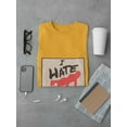 thumbnail image 3 of I Hate Burpees Men Gold T-Shirt, Male Small, 3 of 4