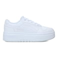 thumbnail image 1 of Tenis Puma Rebound Femme JR UNISEX 403737-01 blanco 22.5, 1 of 5