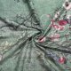 thumbnail image 5 of Gibobby Vestido de punto para mujer Vestido casual elegante de moda de otoño e invierno con cuello en V y estampado floral de manga larga para mujer(Verde,M), 5 of 5