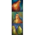 thumbnail image 2 of Pinto, Patricia 9x18 White Modern Wood Framed Museum Art Print Titled - Pears 3 in 1 II, 2 of 4