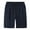 Blue, variant on LYMAYTER Men Sweat Shorts for M-7XL Cotton Elastic Waist Joggers Shorts with Pockets Casual Sweat Short