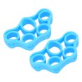 thumbnail image 4 of Hand Resistance Bands,2pcs Silicone Finger Exerciser Hand Grip Strengthener Silicone Finger Exerciser True to Its Promise, 4 of 14