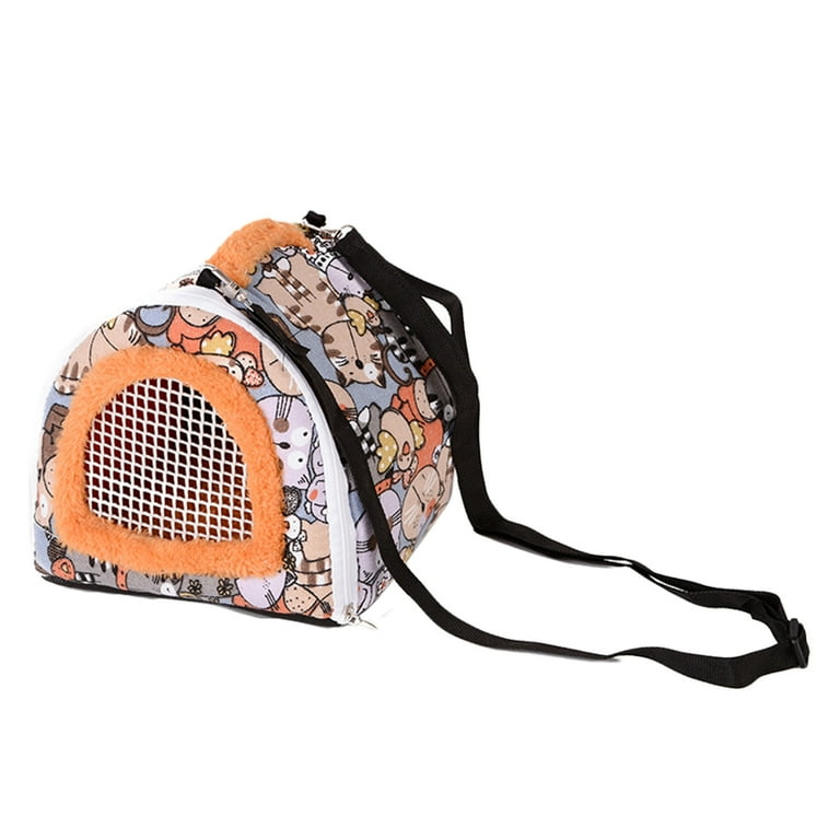 Walbest Small Pets Carrier Bag Portable Rats Sugar Glider Guinea