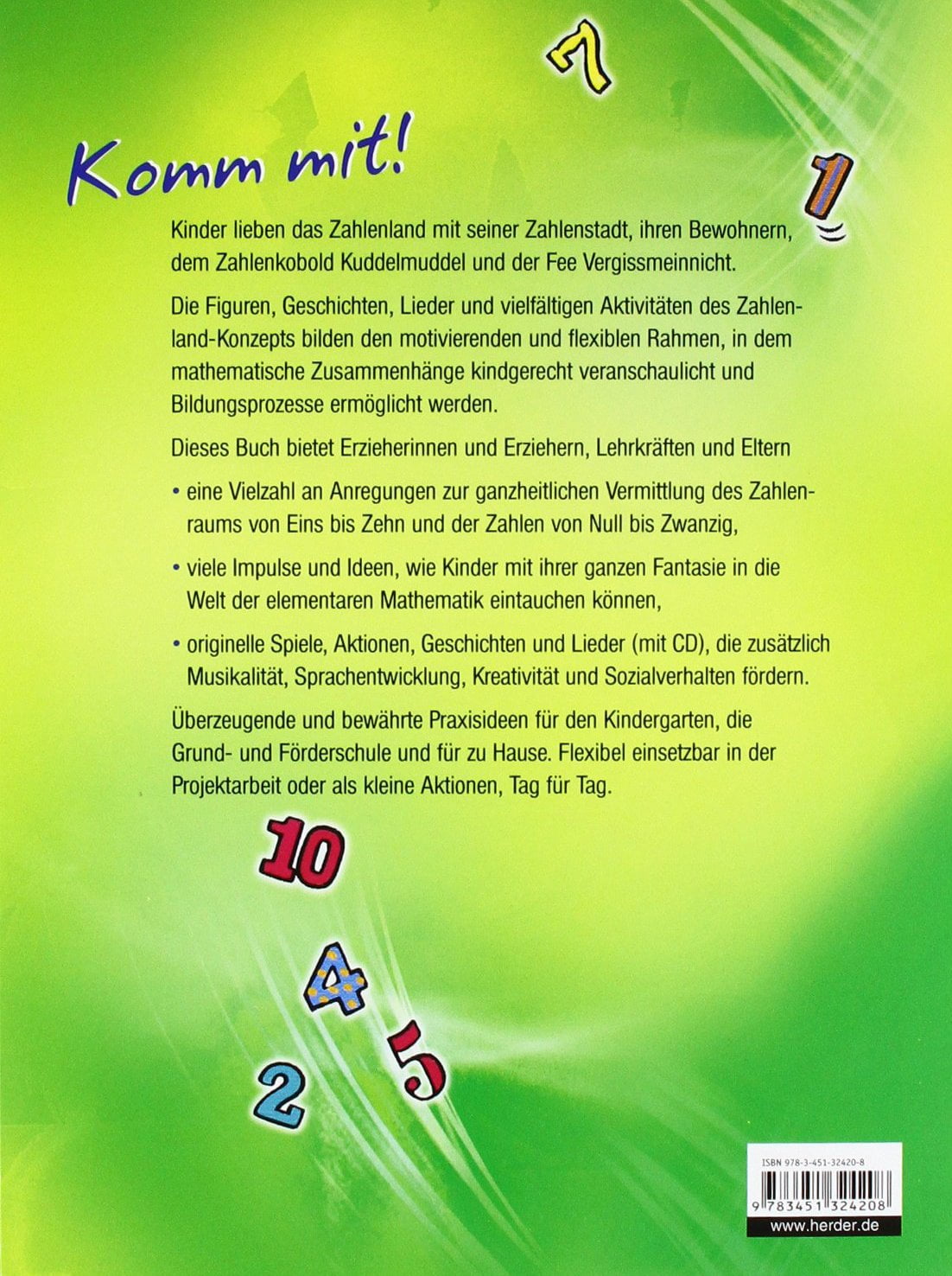 Gerhard Friedrich,Viola de Galgóc Komm mit ins Zahlenland: Eine spielerische Entde (Paperback)