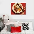 thumbnail image 4 of COMIO Modern Kitchen Wall Decor Art Food Japanese Ramen Canvas Print Framed Retro Exhibition Painting Chef Poster for Home Kitchen Wall & Tabletop Decor, 4 of 4