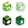 thumbnail image 4 of Abbracc 12 Pieces ST Patrick's Day Gift Box Packing Box for Chocolate Cookie Dessert B, 4 of 4