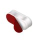 thumbnail image 2 of Billuyoard Accesorio Universal para asiento de inodoro ABS, tapa de inodoro moderna y fácil de instalar, parachoques de goma, ajuste Universal, 4 Juegos de accesorios de baño, 2 of 6