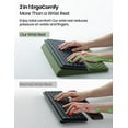 thumbnail image 3 of Wrist Rest for Keyboard and Mouse Computer Ergonomic Wrist Support Pad Soft Memory Foam Arm Cushion for Desk Palm Hand Office Laptop Typing(Olive ), 3 of 7