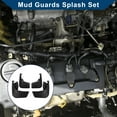 thumbnail image 2 of Unique Bargains Mud Flaps Splash Guards W/Mount  Accessories for Mercedes-Benz Smart 4 Doors 2016-2021 Front and Rear Mud Guards 1 Set, 2 of 6