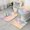 Soft Cloud Starry, variant on Pastel Rainbow Clouds Bathroom Rugs Sets 3 Piece,Toilet Cover Set,Absorbent Non Slip Bathroom Mats Sets with U-Shaped Contour Rug Toilet Rug Set