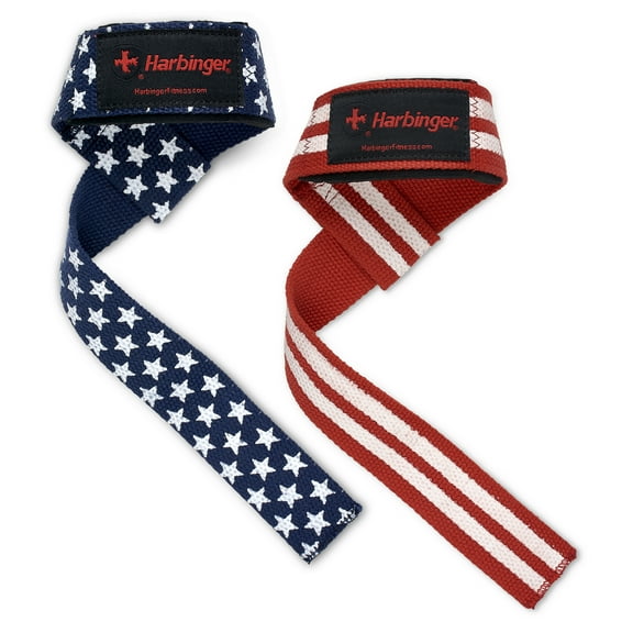 Harbinger Padded Cotton Lifting Straps, 21.5" Pair