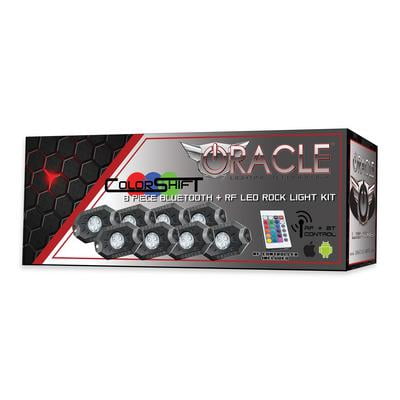 ORACLE Bluetooth %2B RF ColorSHIFT Underbody Rock Light Kit - Eight Piece Aut
