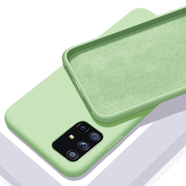 Funda para Samsung Galaxy A50 A51 A70 A71 S20 S21 S10E S10 Plus Note 8 9 S9 S8 Coque, funda blanda de silicona líquida Original de lujo Tan Jianjun unisex