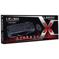 thumbnail image 5 of Lexma LX8000 Optical Ergonomic Gaming Keyboard & Mouse Combo, English - Refurbished, 5 of 5