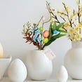 thumbnail image 4 of Adorno de rama de árbol de huevo de Pascua para celebración de Pascua, jarrón para fiesta Estilo E, 4 of 8