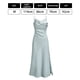 thumbnail image 2 of Vestido de verano 2023 con escote en V y tirantes finos para mujer, vestido de verano de color liso para mujer, vestido sexy sin mangas con escote en forma de corazón para fiesta de verano, 2 of 6