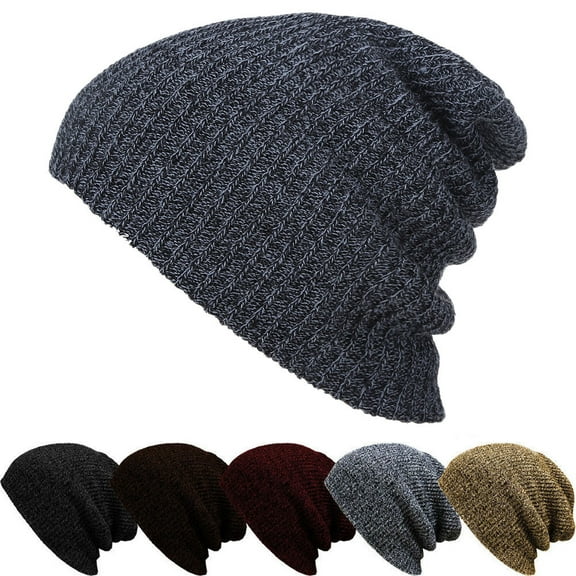 Raindrops 1Pcs Unisex Beanie Hat Knit Woolen for Men and Women Warmth Hanging Dry Hip- One Size Fits Most