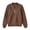 Brown, variant on Tqcoqu Sweatshirt For Women Texture Zip V Neck Solid Color Winter Fall Sweatshirts Casual Comfy Outfits Pullover