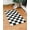 Black, variant on Ralxion Checkered Dog Feeding Mat, Absorbent Mats for Dog Food and Water Bowl, Dispenser, Feeder, Retro Aesthetic Black Checkerboard Pet Placemat for Dogs, Cats, Puppy Accessories, 16" X 24\u201d