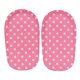 thumbnail image 2 of Almohadillas para el talón Hugo 1 Par Gel Heel Pad Peach Red Dots, 2 of 10