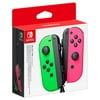 Refurbished Nintendo Switch Joy-Con L&R Controller Set, Neon Green & Pink