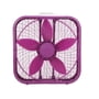 Lasko Cool Colors 20" 3-Speed Box Fan, Model #B20309, Purple