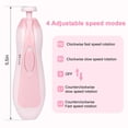 thumbnail image 2 of Electric Baby Nail Trimmer Set with Quiet Motor & Front LED Light-pink-, 2 of 5