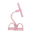 thumbnail image 1 of Ethern Foot Pedal Resistance Band Exercise Band Multifunction Full Body Workout Elastic Pink Four Tube, 1 of 9