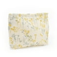thumbnail image 1 of Bolsa de maquillaje portátil de bordado para mujeres Unique Bargains para actividades al aire libre, viaje, color beige y amarillo-L, 1 of 3