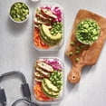 thumbnail image 4 of Rubbermaid Brilliance Food Storage Containers, Set of 5 (10 Pieces Total), Clear, 4 of 12