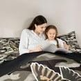 thumbnail image 5 of Feelyou Rustic Camouflage Bedding Comforter Set, Hunting Wildlife Duck Twin Comforter Sets, Teens Kids Boys Girls Reversible Bedding Set, Ultra Soft Bedroom Decor, 2 Pieces, 5 of 8