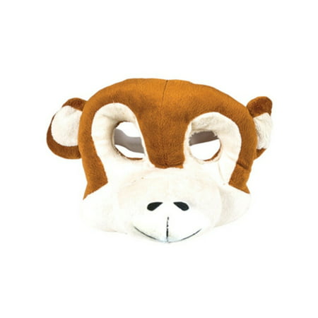 Adult Child Monkey Plush Halloween Zoo Animal Masks Costume Accessory