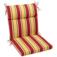 thumbnail image 1 of Coussin de Chaise Extérieur Carré en Polyester Filé 19 Pouces par 40 Pouces - Haliwell Multi, 1 of 1