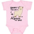 thumbnail image 3 of Inktastic Grammy's You Say Alpaca My Bags Boys or Girls Baby Bodysuit, 3 of 5