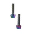 thumbnail image 1 of Greeniant Vástago de aleación de aluminio para bicicletas universales de carretera, tornillo M5, pieza de repuesto, tornillos para manillar, pernos de Ciclismo Vistoso Greeniant OD026005-01, 1 of 6