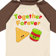 thumbnail image 4 of Inktastic Together Forever- Chips and Salsa Boys or Girls Long Sleeve Baby Bodysuit, 4 of 5