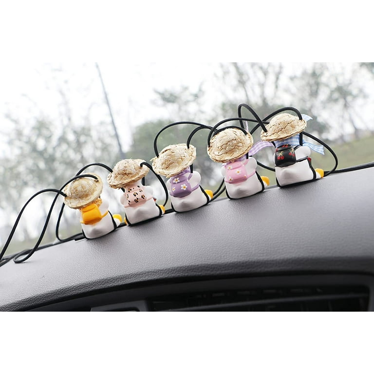 Cute Swing Duck Car Pendant, Swinging Duck Car Hanging Ornament, Funny  Flying Duck Auto Interior Rearview Mirrors Charms Car Decoration Ornament  Accessories 