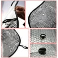 thumbnail image 4 of 51*24in Universal Car Windshield Sunshade, Foldable Reflective Sun Visor, Sun Visor for Truck, Van, SUV, Silver, 4 of 7