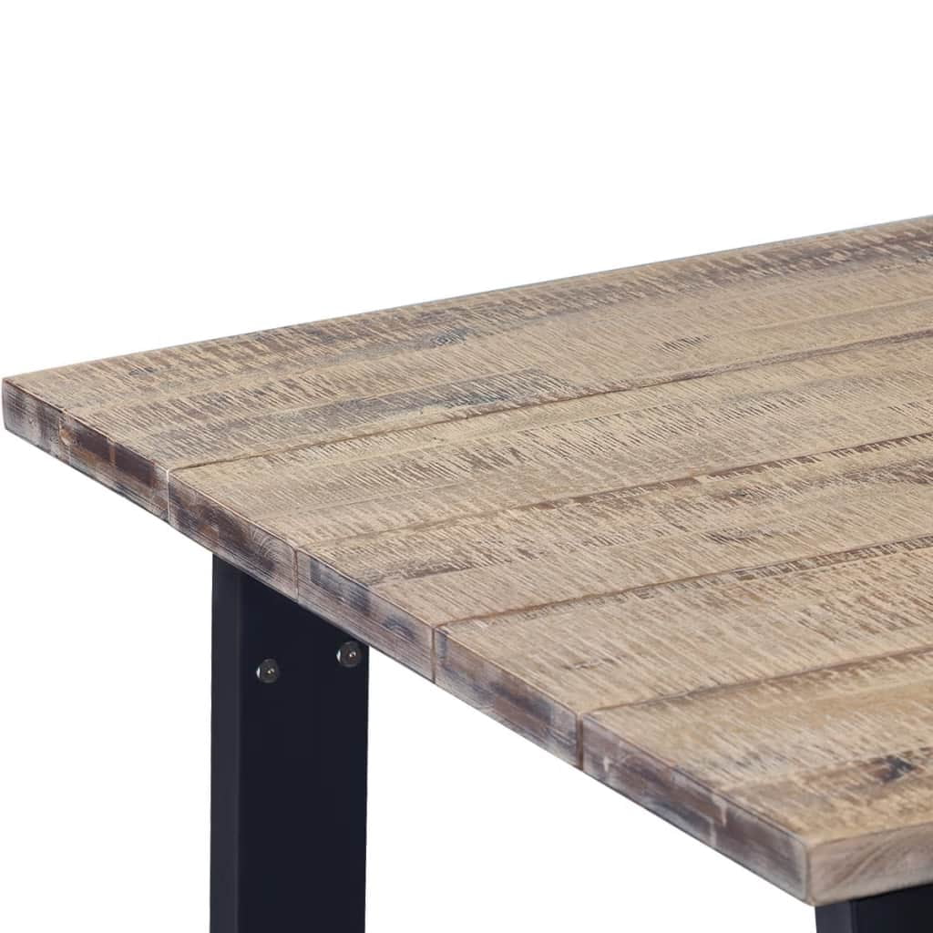 Lowestbest Solid Wood Dining Room Table, Rectangle Kitchen Dinner Table Lowestbest Solid Wood Dining Room Table, Rectangle Kitchen Dinner Table