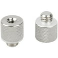 thumbnail image 4 of CAMVATE 1/4" Female to 3/8" Male Screw Adapter for Tripod, Camera and QR Plate, 2-Pack, 4 of 5