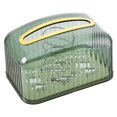 thumbnail image 1 of Desktop Plastic Tissue Box Heavy Duty Tissue Dispenser Box for Office Restaurant Dorms, 1 of 2